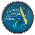 Down Syndrome Ribbon Snap 20mm - Snap Jewelry