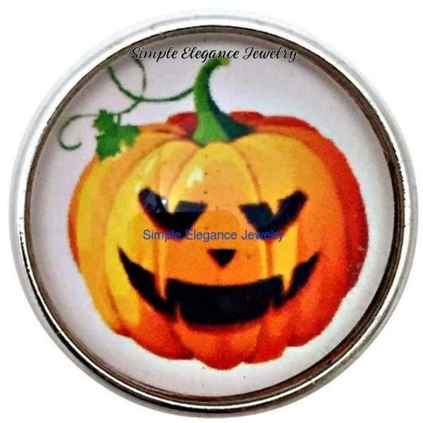 Dracula Pumpkin 20mm for Snap Charm Jewelry - Snap Jewelry