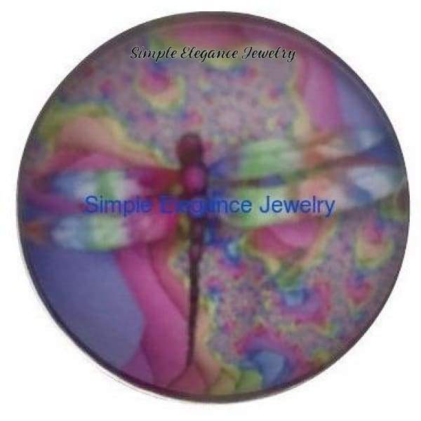 Dragonfly Snap Charm 20mm - Snap Jewelry