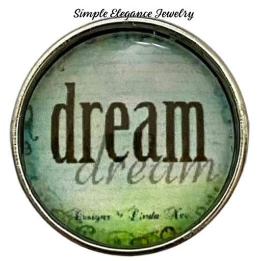 Dream Snap Charm 20mm - Snap Jewelry