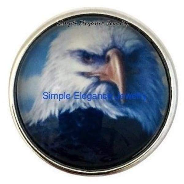Eagle Snap Charm 20mm For Snap Charm Jewelry - Snap Jewelry