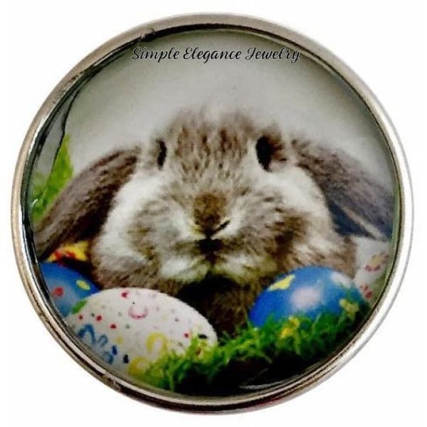 Easter Bunny Snap 20mm for Snap Charm Jewelry - Snap Jewelry
