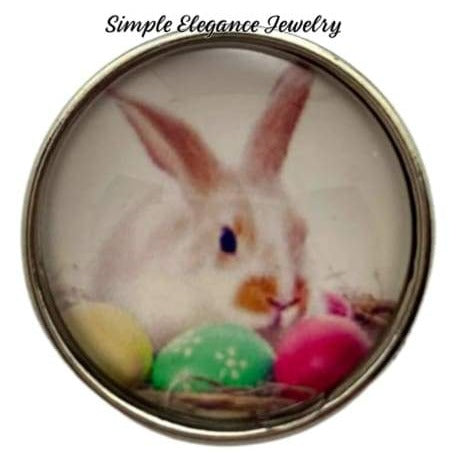 Easter Bunny Snap Charm 20mm - Snap Jewelry