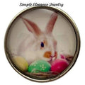 Easter Bunny Snap Charm 20mm - Snap Jewelry
