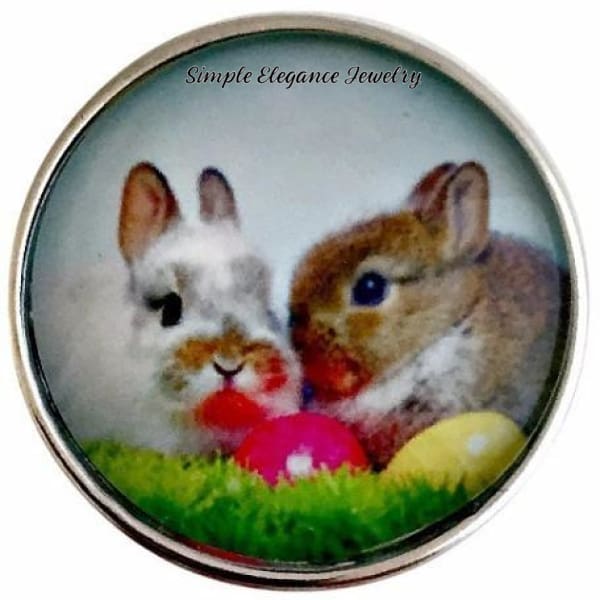 Easter Rabbit Snap 20mm for Snap Jewelry - Snap Jewelry