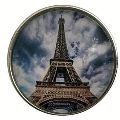 Eiffel Tower-Paris Snap Charm 20mm for Snap Jewelry - Snap Jewelry