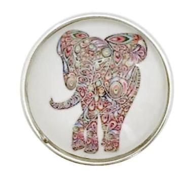 Elephant Snaps 20mm for Snap Jewelry - Snap Jewelry