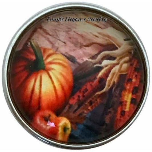 Fall Harvest Snap 20mm for Snap Charm Jewelry - Snap Jewelry