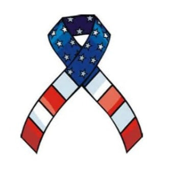 Flag Ribbon Snap Charm 20mm for Snap Jewery - Snap Jewelry