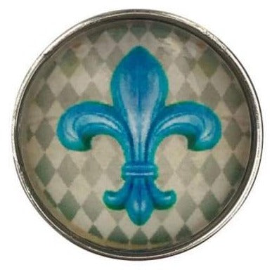 Fleur-De-Lis Snap 20mm - Snap Jewelry