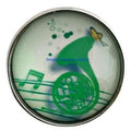 French Horn-Tuba Snap 20mm for Snap Jewelry - Snap Jewelry