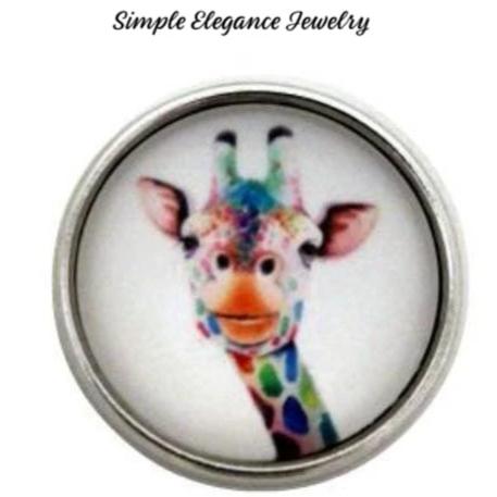 Giraffe Snap Charm 20mm for Snap Jewelry - Snap Jewelry