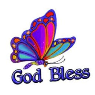 God Bless Butterfly Snap 20mm - Snap Jewelry