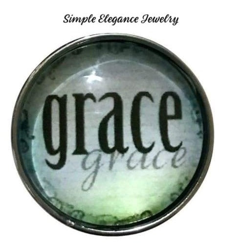 Grace Snap Charm 20mm Snap - Snap Jewelry