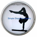 Gymnastics Bar Snap 20mm for Snap Charm Jewelry - Snap Jewelry