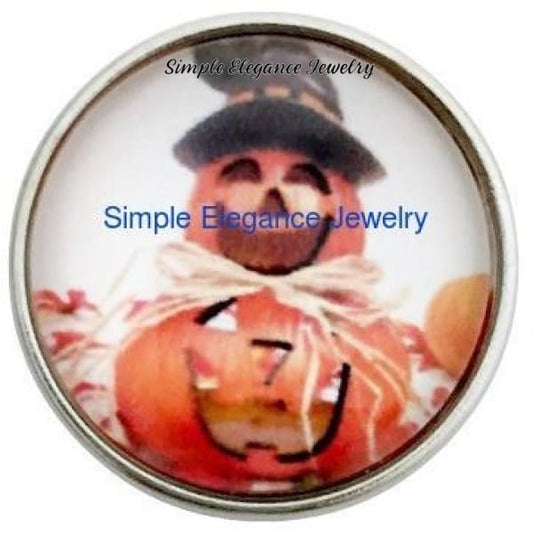 Halloween Scarecrow Snap 20mm for Snap Jewelry - Snap Jewelry
