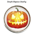 Halloween Snap Button-Pumpkin Button 20mm - Snap Jewelry