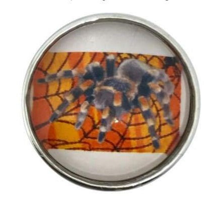 Halloween Snap Button-Spider 20mm - Snap Jewelry