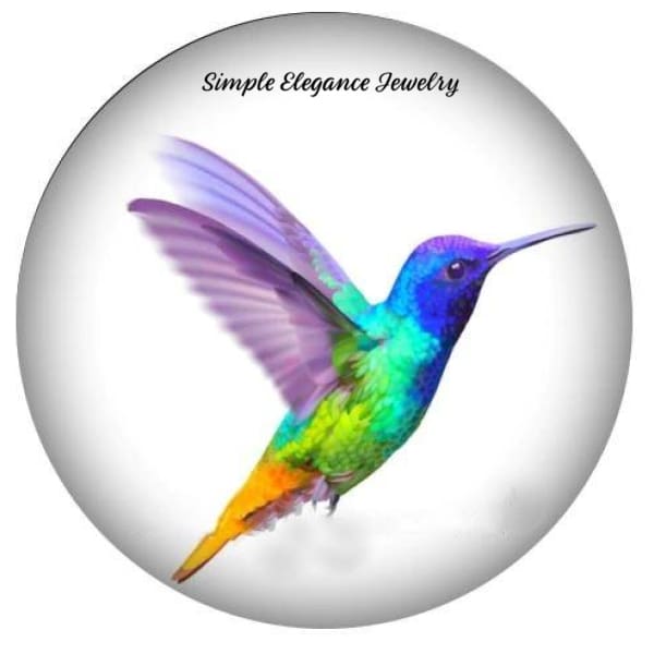 Hummingbird Snap 20mm for Snap Charm Jewelry - Snap Jewelry