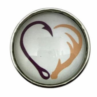 Hunting-Fishing Snap Button 20mm - Snap Jewelry