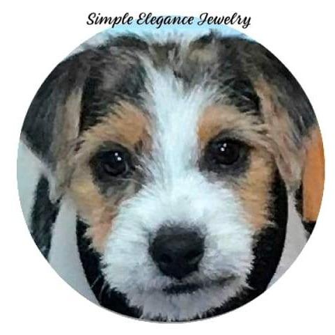 Jack Russell Dog Snap 20mm - Snap Jewelry