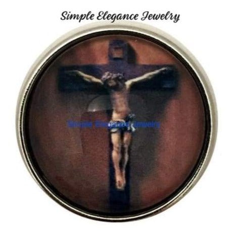 Jesus Crucifix Snap 20mm for Snap Jewelry - Snap Jewelry