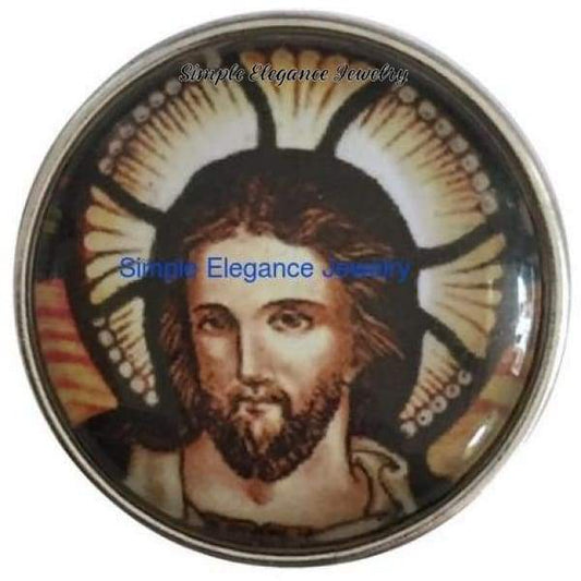 Jesus Snap Charm 20mm for Snap Jewelry - Snap Jewelry