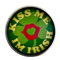 Kiss Me Im Irish St Patricks Day Snap 20mm for Snap Jewelry - Snap Jewelry