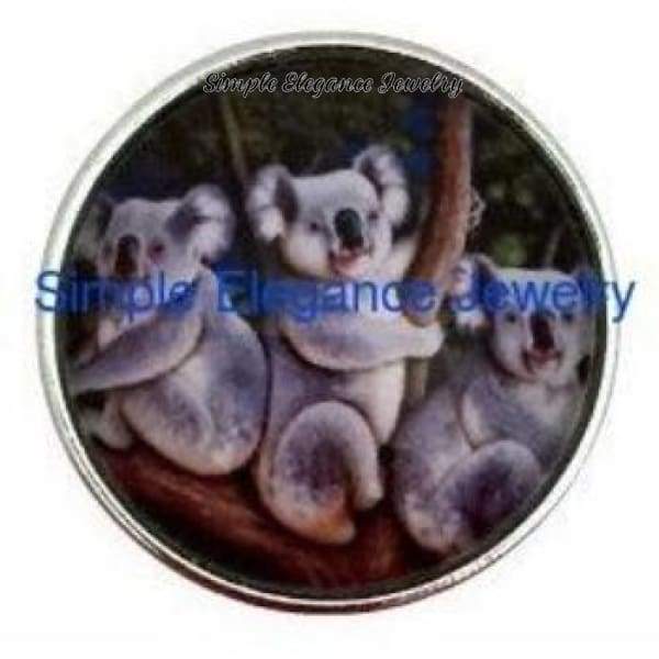 Koala Bear Snap 20mm for Snap Jewelry - Snap Jewelry