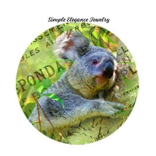 Koala Bear Snap Charm for Snap Charm Jewelry 20mm - Snap Jewelry