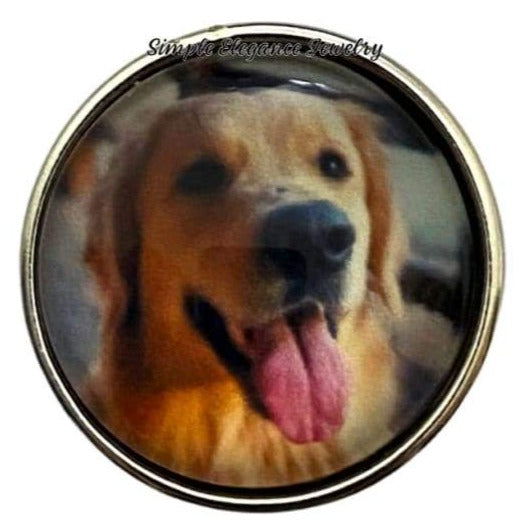 Lab/Golden Retriever Dog Snap Charm 20mm - Snap Jewelry