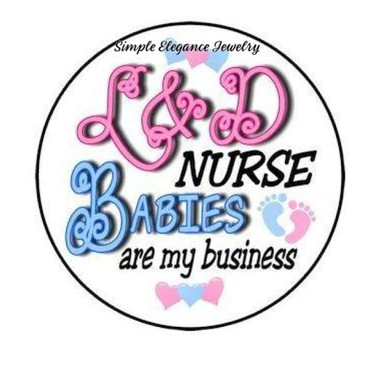 Labor and Delivery Nurse Snap 20mm for Snap Jewelry - Snap Jewelry