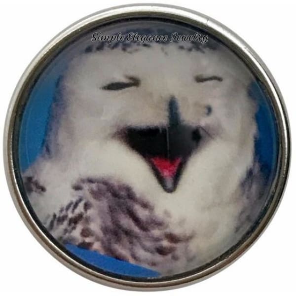Laughing Owl Snap 20mm for Snap Jewelry - Snap Jewelry