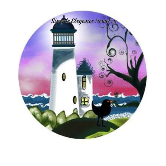 Lighthouse Snap Charm 20mm - Snap Jewelry