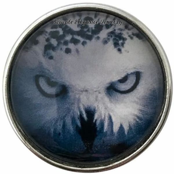 Looking at You Owl Snap 20mm - Silicone Jewelry
