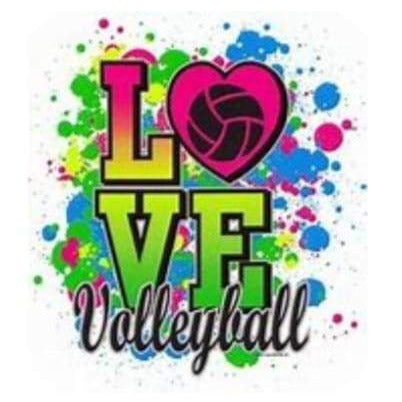 Love Volleyball Snap 20mm for Snap Charm Jewelry - Snap Jewelry