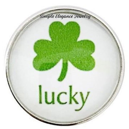 Lucky Clover Snap 20mm for Snap Jewelry - Snap Jewelry