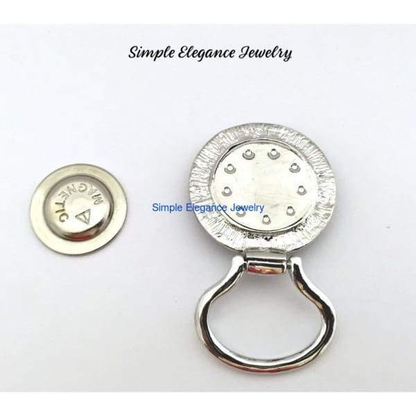 Magnetic Badge-Eye Glass Holder 18-20mm Snaps - Snap Jewelry