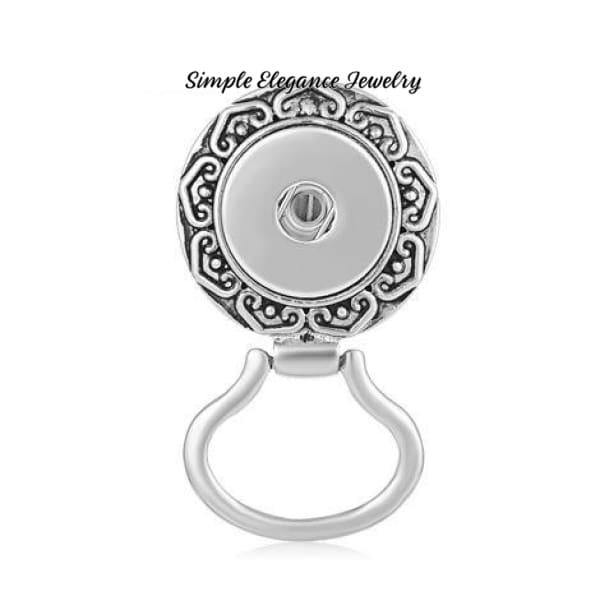Magnetic Badge-Eye Glass Holder 18-20mm Snaps - Hearts - Snap Jewelry