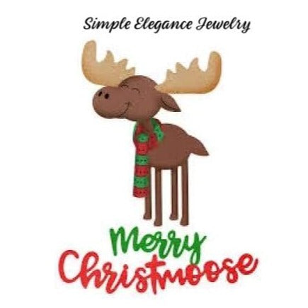 Merry Christmoose Moose Snap Charm - Snap Jewelry