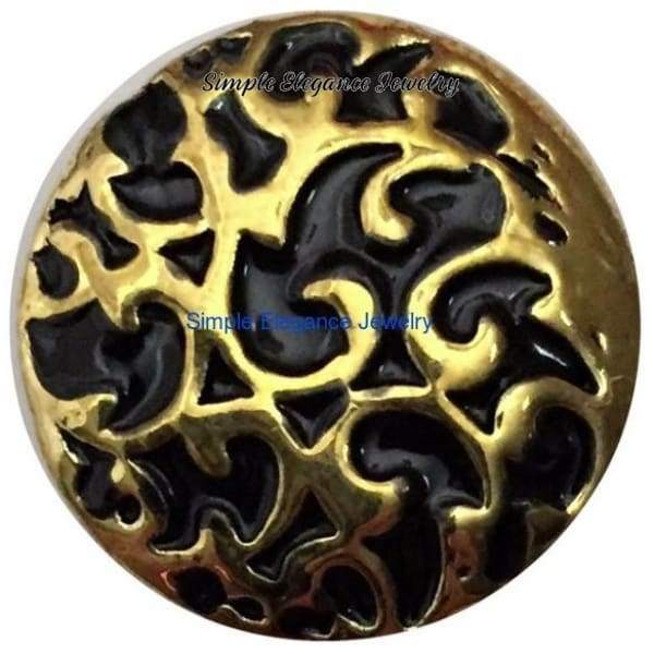 Metal Brass Filigree Snap 20mm for Snap Jewelry - Snap Jewelry