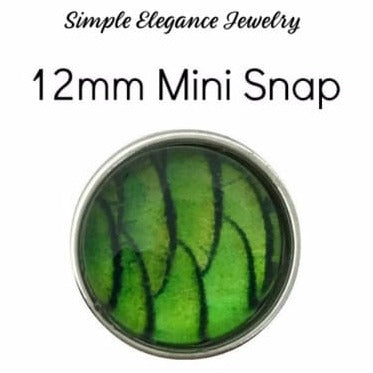Mini Animal Print Snap Charm-12mm for Snap Jewelry - 1934 - Snap Jewelry