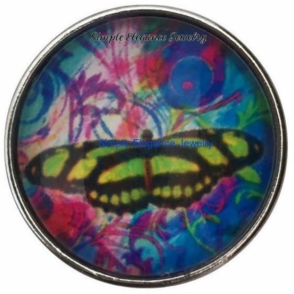 Monarch Butterfly Snap 20mm - Snap Jewelry