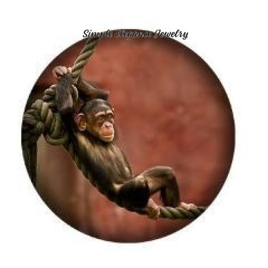 Monkey Snap Charm 20mm - Snap Jewelry
