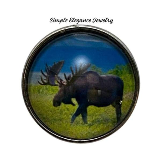 Moose Snap Charm 20mm Snap - Snap Jewelry