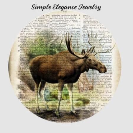 Moose Snap Charm 20mm - Snap Jewelry