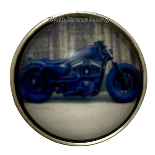Motorcycle Snap Charm 20mm - Snap Jewelry