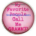 My Favorite People Call Me Grammy Snap 20mm for Snap Jewelry - Snap Jewelry