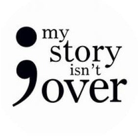 My Story Isnt Over Snap Charm 20mm and 12mm Snaps for Snap Jewelry - 20mm - Snap Jewelry