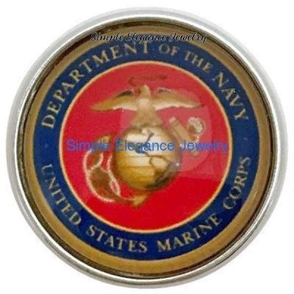 Marine Snap Charm 20mm for Snap Jewelry - Snap Jewelry